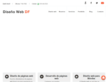 Tablet Screenshot of diseno-web-df.com
